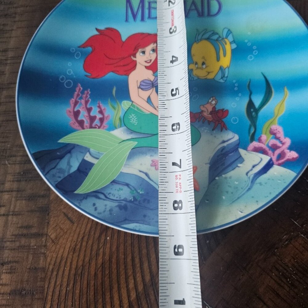 Vintage Disney Collectible Plate Limited Edition 1989 Little Mermaid Ariel - Picture 3 of 3
